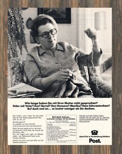 Deutsche Post - Reklame Werbeanzeige Original-Werbung 1976 (12)