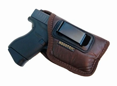Houston Brown IWB Soft Holster for Glock 43/43X/42 with Laser &/OR Light - Image 1 of 4