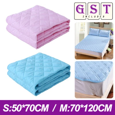 Kids Waterproof Changing Diaper Pad Cotton Washable Baby Infant Urine Mat Nappy - image 1 of 4