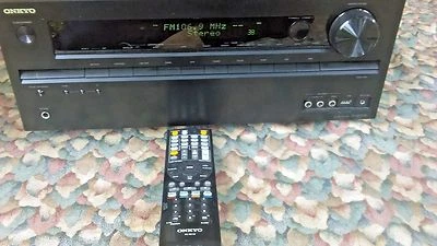 Onkyo TX-NR509 5.1 Channel Network A/V 5.1 Channels Receiver  Bundle For Parts - Image 1 of 4