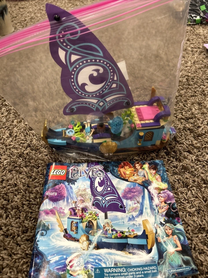 LEGO ELVES 41073 Naida’s Epic Adventure Ship RETIRADO - ¡Instrucciones! Falta ala Foto 1 de 1