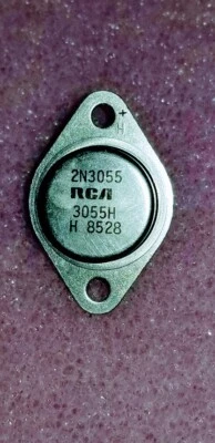 Lot of 2 RCA - 2N3055HOM - 2N3055H - Transistor, NPN High Reliability Hometaxial - Image 1 of 4
