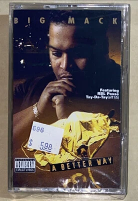 Big Mack • A Better Way (Cassette, 1995, Fatt Sak Records) Bay Area G-Funk NEW! - Image 1 of 4