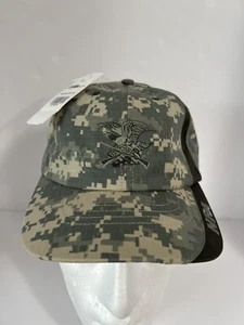 NRA Authentic Strapback Digi Camouflage One Size Adjustable Embroidered Logo~NWT - Picture 1 of 8