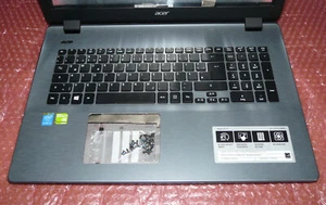 Palmrest keyboard German lid lower part housing Acer Aspire E5-771 E5-771G - Picture 1 of 15