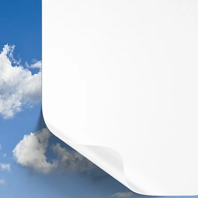 SA ROCA® [13,32€/m²] Milchglasfolie Fensterfolie Sichtschutzfolie Fenster Milchglas weiß