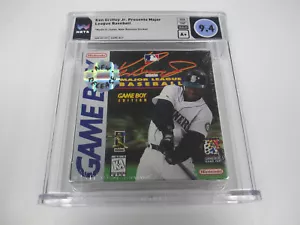 Ken Griffey Jr Major League Baseball Nintendo Game Boy Sealed New WATA 9.4 A+ - Picture 1 of 2