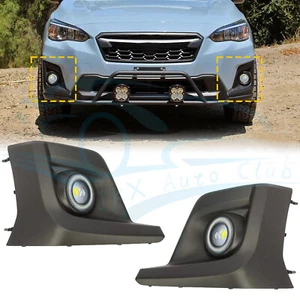 LED Fog light Angel Eye Halo Ring +Wiring+Switch x For 2018-20 Subaru Crosstrek - Bild 1 von 9