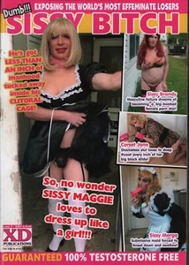 Sissy Bitch #2 Magazine Transgender Transvestite French Maid TV TS Adult Sex - Imagen 1 de 6