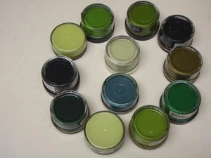 Esmalte de zapatos verdes/renovador de cuero Woly Tarrago zafiro correo gratuito del Reino Unido - Imagen 1 de 45