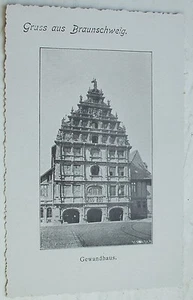 AK ~1900: Braunschweig Gewandhaus - Bild 1 von 2