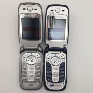 Motorola V360 Flip GSM Phones Original Unlocked with Russia/Arabic Language - Foto 1 di 26