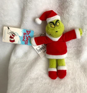 New Dr. Seuss How The Grinch Stole Christmas Plush KeyChain FOB Zipper Pouch - Picture 1 of 8