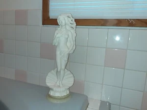 1976 A. GIANNELLI Birth of Goddess Aphrodite Venus Nude Female 16.5"T, Signed - Picture 1 of 19