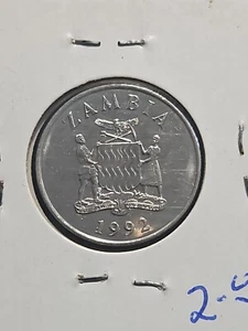 ZAMBIA 50 NGWEE 1992 (KM.#30) - Picture 1 of 2