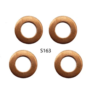 For Ford Galaxy II 2.0 TDCi Diesel Fuel Injector Copper Washers / Seals x 4 S163 - Picture 1 of 1