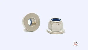 Sicherungsmuttern mit Flansch, Polyklemmteil ohne UKV DIN 6926 A2 Flanschmuttern - Bild 1 von 2