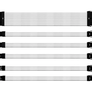 Cooler Master PVC PSU Extension Cable Kit - 16AWG with 3-Layer PVC Sleeving, AT - Picture 1 of 1