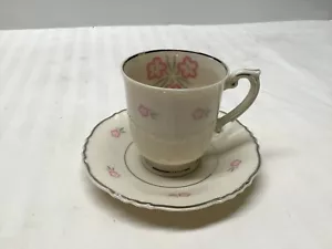 Vintage Cup and Saucer Federal Shape Syracuse China Made in America - Picture 1 of 12