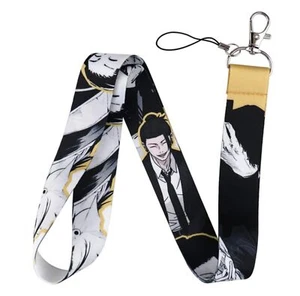 Cordón de cuello Pinstant Suguru Geto Satoru Gojo Jujutsu Kaisen Anime Manga 17,7" - Imagen 1 de 3