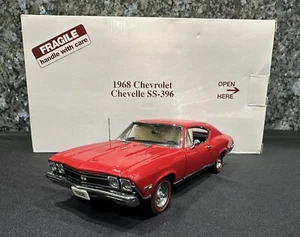 Chevrolet Chevrolet SS-396 1968 rojo Matador Danbury como nuevo en caja tamaño modelo 1:24 - Imagen 1 de 10