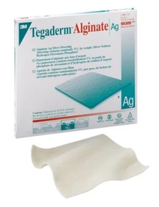 3M Tegaderm Ag Alginate 90305, 6x6in, Latex-Free -2 Count, Expired - Picture 1 of 3