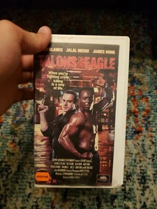 TALONS OF THE EAGLE (vhs) Billy Blanks, Jalal Merhi, James Hong. VG Cond. Rare - Picture 1 of 4