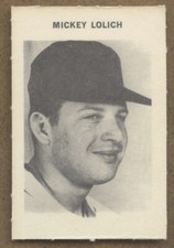 1969 Milton Bradley Mickey Lolich Detroit Tigers