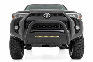 Rough Country Black LED Bull Bar for Toyota 4Runner 2010-2023 - Picture 1 of 6