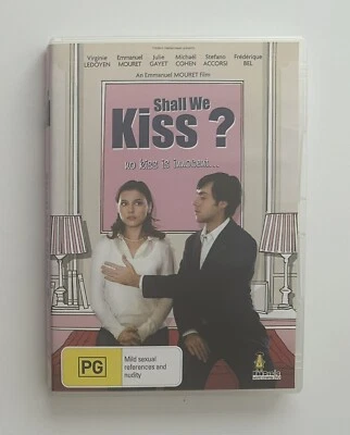 Shall We Kiss? (DVD) Region 4 French Film Emmanuel Mouret Umbrella Entertainment - Image 1 of 2