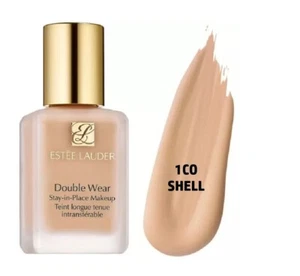 Estee Lauder DOUBLE WEAR Stay In Place Makeup Foundation 1CO Shell 1.0 OZ SEALED - Picture 1 of 1