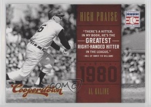 2012 Panini Cooperstown High Praise Al Kaline #12 HOF