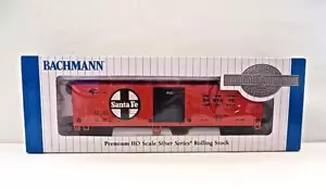 HO Bachmann 17907 Silver Series Santa Fe Steel Boxcar Reefer New Low Ship - Picture 1 of 7