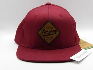 Brixton Herren Snapback Mütze Cap Burgundy - Bild 1 von 4