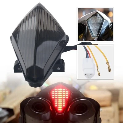 Motorcycle LED Smoke Tail Light Turn Signals For YAMAHA YZF-R1 YZF R1 2007-2008 — 第 1/4 张图片