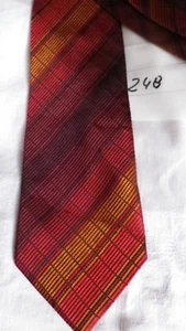 Corbata Schlips Binder Retro N.o 248 Rojos ligeramente brillantes Kingfield - Imagen 1 de 1
