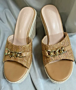 NEU KEILSANDALEN COUTGO HELLBRAUN GRÖSSE 8 - Bild 1 von 8