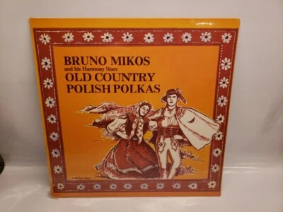 NEW SEALED Bruno Mikos & His Harmony Stars Old Country Polish Polkas LP VTG 1985 - Image 1 of 4