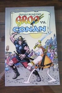 GROO VS. CONAN SERGIO ARAGONES TPB DARK HORSE COMICS VERY RARE OOP - Picture 1 of 3