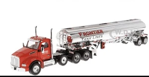 DIECAST MASTERS 1/50 FRONTIER TANK LINES KW T880S AND HEIL TANKER FIRST GEAR - Picture 1 of 8