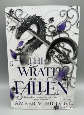 SIGNED - The Wrath of the Fallen By Amber V. Nicole New 1st Edition Hardback - Image 1 of 4