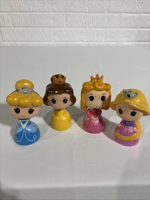 Personajes de mini tubo burbuja redondo de princesas Disney Foto 1 de 4
