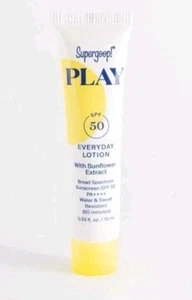 Supergoop! Play SPF50 Everyday Lotion w/Sunflower Extract Travel 10ml/0.33oz - Picture 1 of 1
