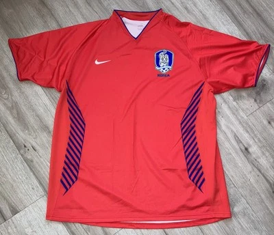 South Korea 2006/07 Home Red Nike Jersey Men XL Sphere Dry - Image 1 of 4