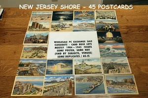 New Jersey Shore - 45 Postkarten / Atlantic City, Wildwood, Steel Pier usw. - Bild 1 von 3