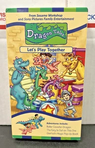 Dragon Tales: #6 - Lets Play Together (VHS, 2001) GD - Picture 1 of 5