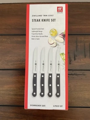 ZWILLING TWIN Gourmet Steak Knives Set of 4
