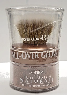 NEW LOREAL Mineral Powder True Match Naturale All Over Glow- 434 Honey Glow - Image 1 of 2