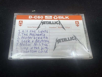 Metallica - No Life Till Leather CASSETTE TAPE 2015 RSD issue  NEW SEALED - Image 1 of 4