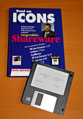 Rund um ICONS - Ausgewählte Shareware - DATA BECKER GmbH - 1993 - Bild 1 von 4